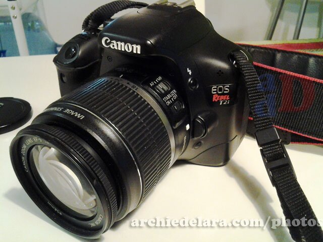 This Canon EOS Rebel T2i was purchased in Canada.